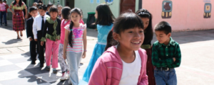 A school girl at Escuela de la Calle (Guatemala)