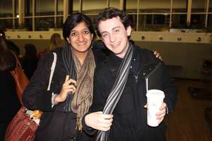 Colin with ghU coordinator from UMich
