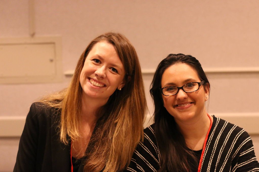 Summit curators Alexis Barnes and Priya Fremerman
