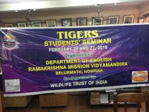 Tiger Seminar, Photo Credits: Dr Sudip
