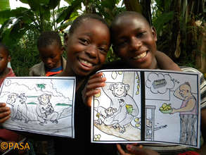PASA primate conservation coloring book