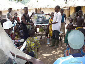 Community conservation awareness program in Guinea