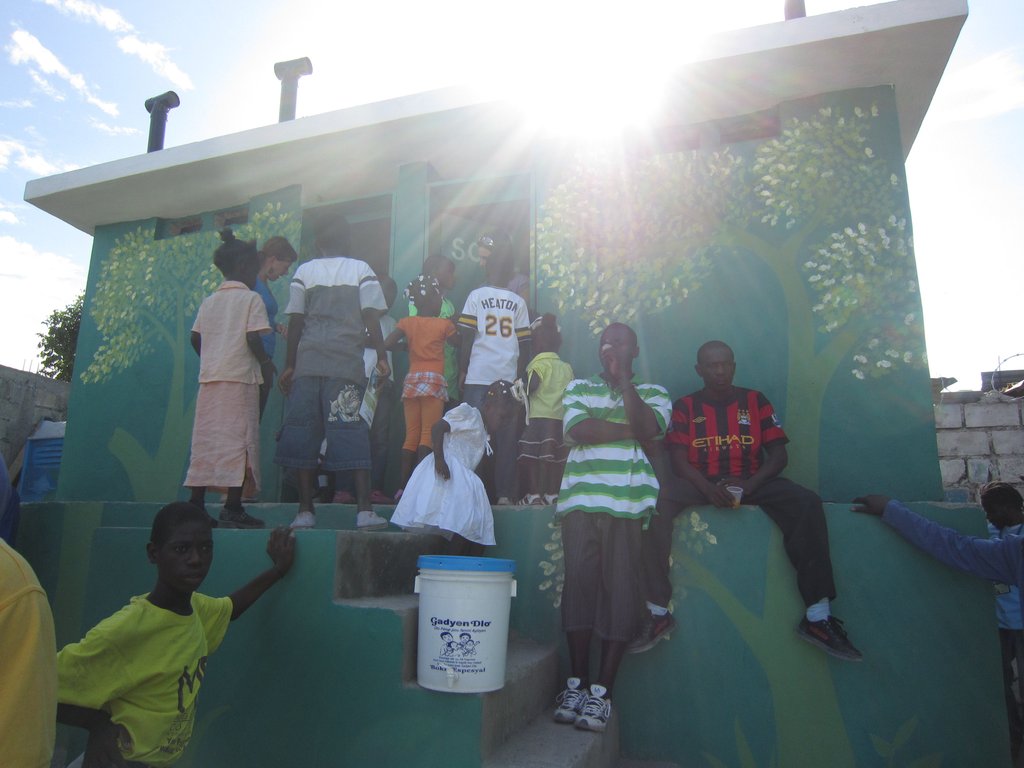 Sanitation for 3,500 Earthquake Victims in Haiti