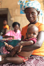 Mother and Child at Masongbo Health Center