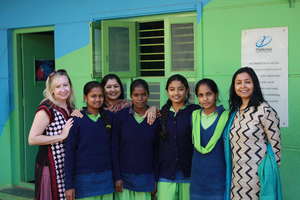 Greenlight for Girls visits Parikrma in Bangalore