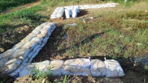 Initial phases of construction of the Piscigranja