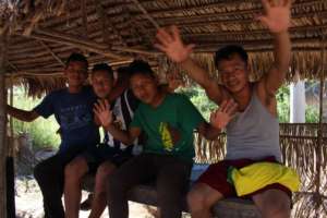 Amadeo and others from the Youth Association