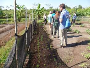 Visit of Where There Be Dragons to the Biohuerta