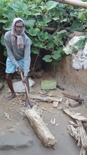 Santosh Sah Back to His Livelihood