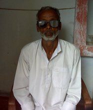 Manan in his home after treatment