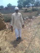 Habib doing his work