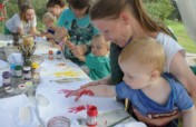 Summer camp for orphanage-leavers with children