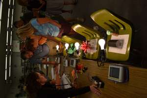 Teachers testing their Model Houses
