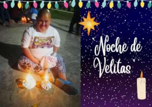 "Noche de Velitas", a Colombian holiday tradition.