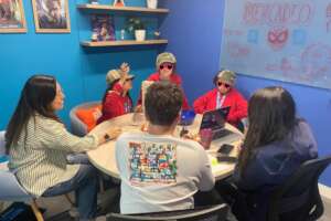 Learning digital skills with corporate volunteers