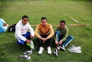 Every Saturday, they practice in a nearby academy.