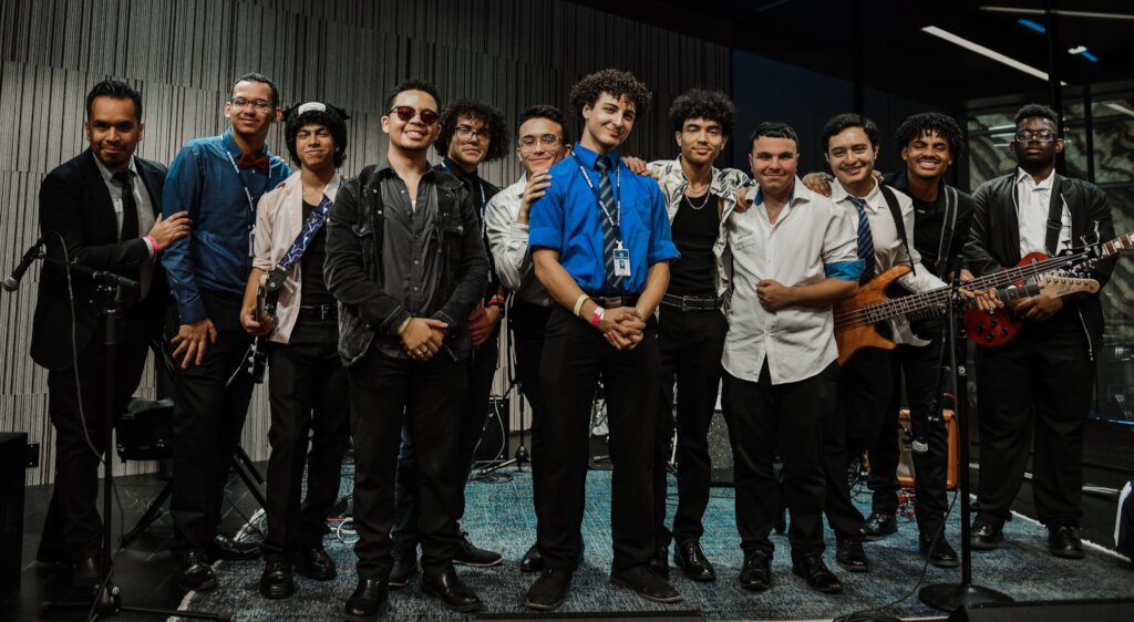 All Hallows Modern Band at the PAC NYC