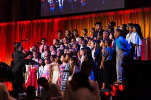 Choir students sing with heart and soul!