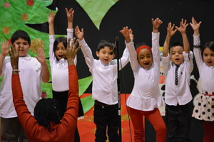 Partner school students shine on stage!