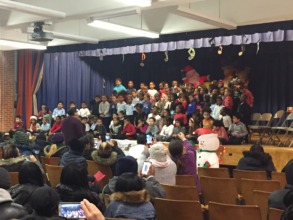 Students perform at a winter concert!