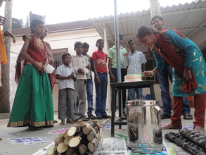 Birthday Celebration part of Harvest Festival