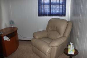 Private room for individual therapy