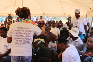 Facilitating discussion during community dialogue