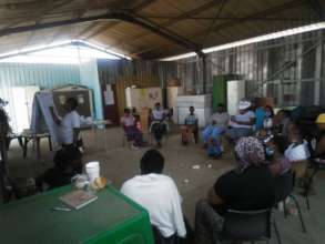 Participants in workshop