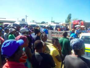Diepsloot marching against sexual violence