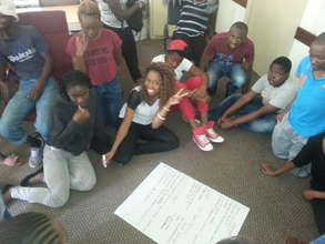 Hillbrow Participants in Know Your Rights Workshop