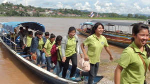 Excursions At Mekong River.