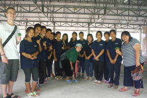 Terre des hommes visit school