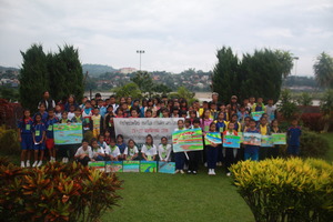 Youth camp at Kong river