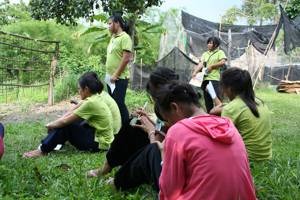 Eco-school for girls in northern Thailand
