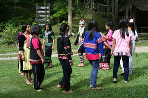 Traditional tribal dance