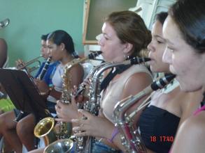 students in practice