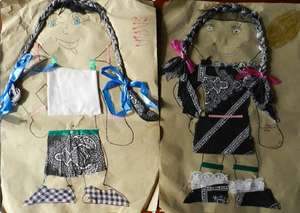 This is one of the work done by the children
