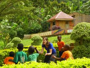 Alex, a volunteer, loved time with the students
