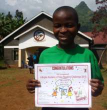 Students are proud of their reading certificates!