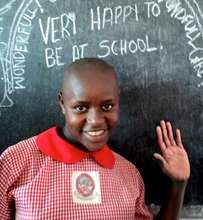 Happy to be at school