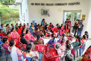 Nepali Women Awaiting Treatment