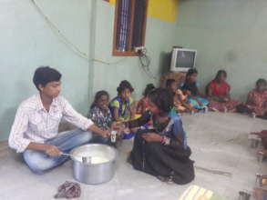 Breakfast at Little Hearts Orphanage