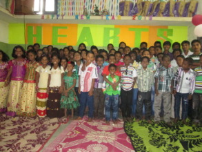 Children at little HEARTS Orphanage