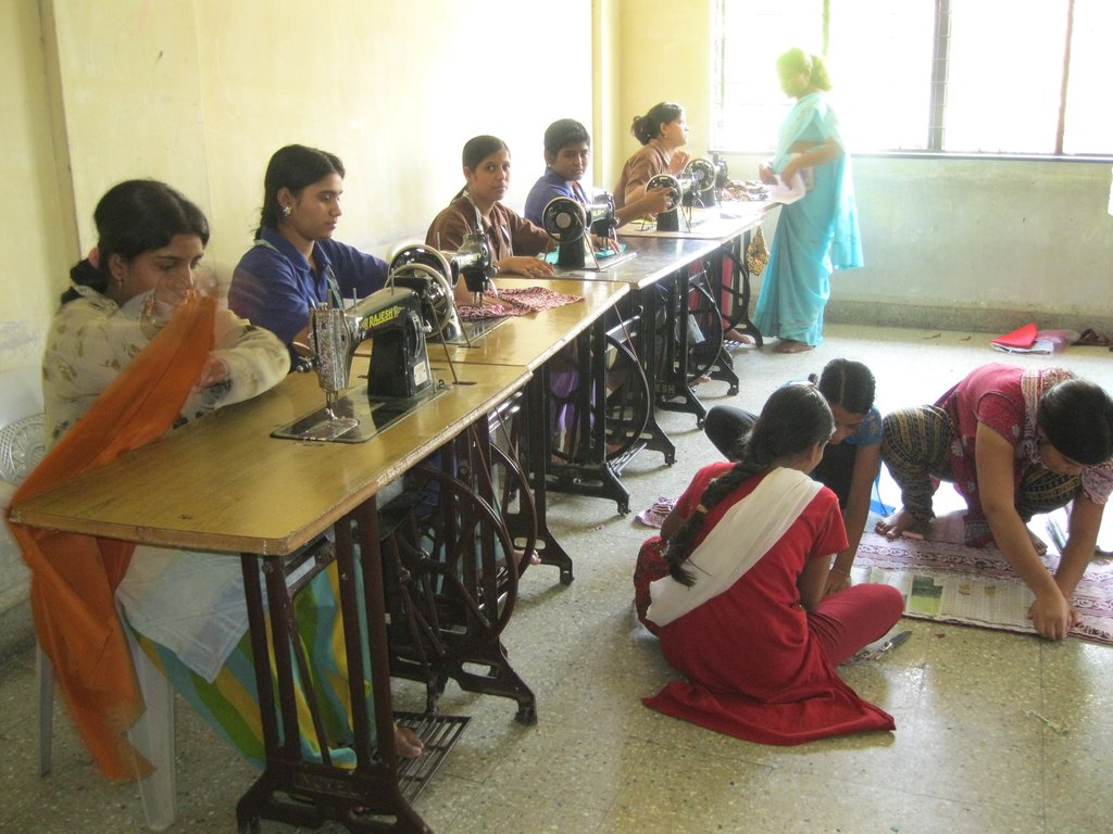 Provide a 3 months voc. course to orphan girls