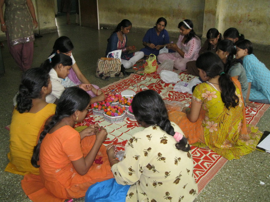 Provide a 3 months voc. course to orphan girls