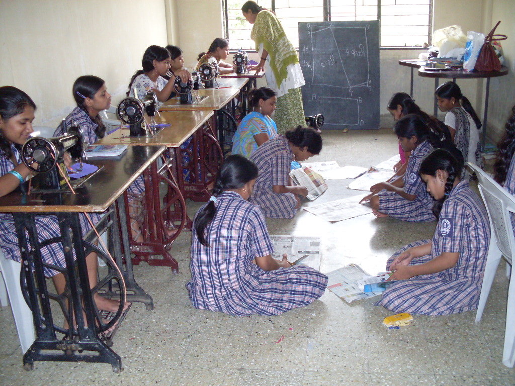 Provide a 3 months voc. course to orphan girls