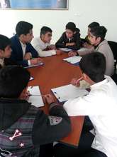 Boys in an AIL class