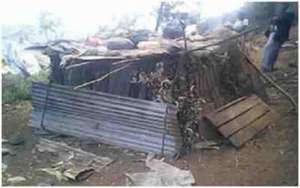 Figure 2: The family's former house