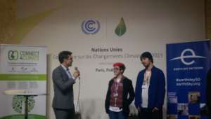 Youth engagement at COP21