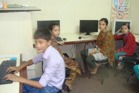 Upgraded computer lab